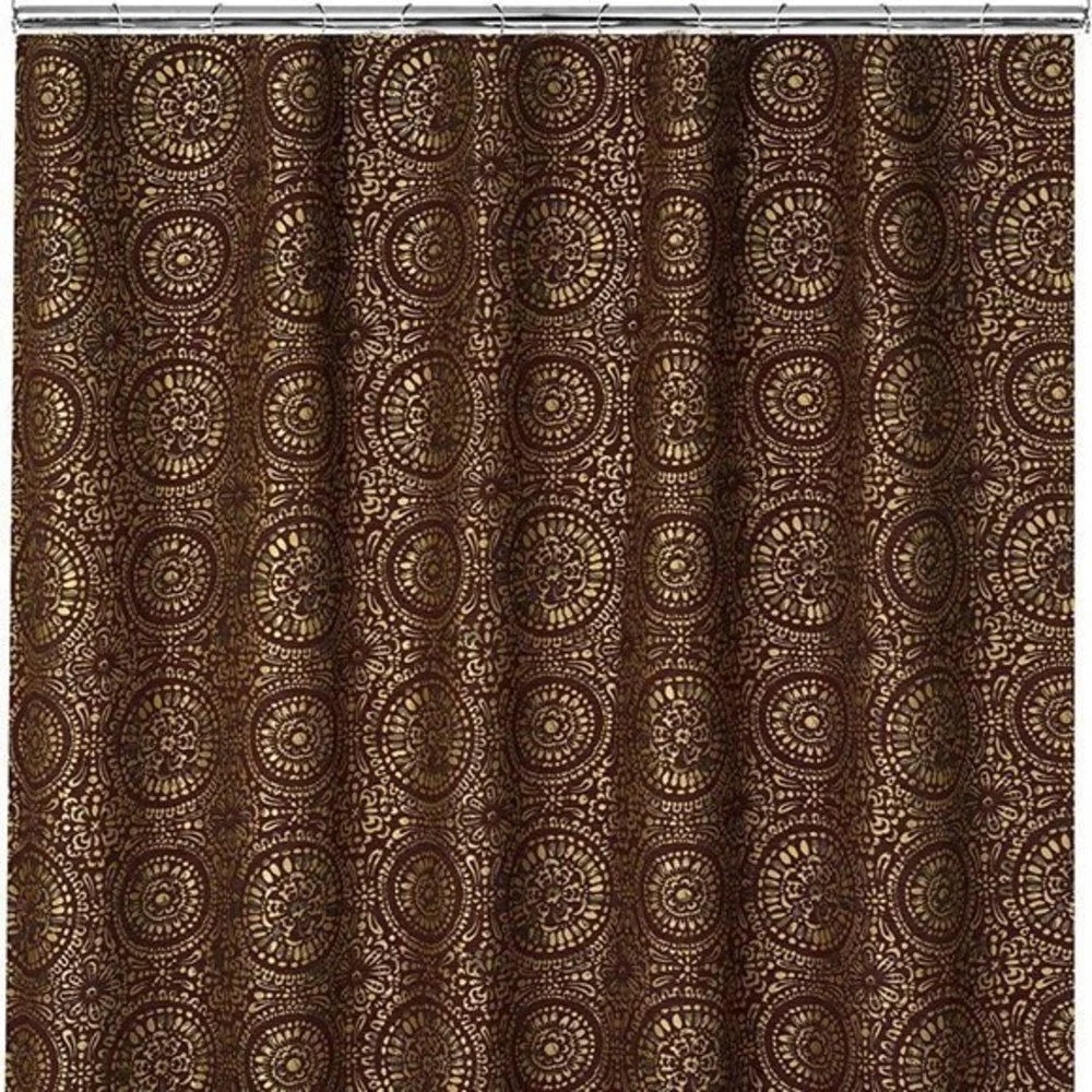 Popular Bath‎ Cascade Burgundy Shower Curtain 72